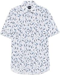 BOSS - Hemd Mit Grafischem Print - Lyst