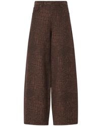 Liu Jo - Pantalon Ballon En Jacquard - Lyst