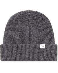 Norse Projects - Bonnet En Maille Côtelée - Lyst