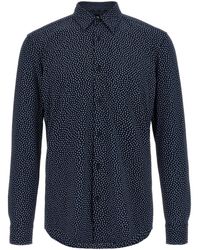 BOSS - Printed Button-Up Shirt - Lyst