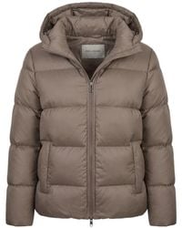 Paul & Shark - Quilted Hooded Puffer Jacket - Lyst