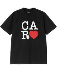 Carhartt - Logo Cotton T-Shirt - Lyst