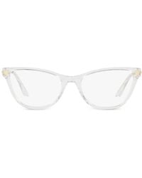 Versace - Ve3309 Cat-Eye Glasses - Lyst