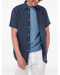 Benetton - Buttoned Short-Sleeve Shirt - Lyst