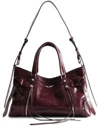 Zadig & Voltaire - Madison Small Vintage Patent Bag - Lyst