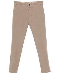 Incotex - Side-Pocket Straight Trousers - Lyst