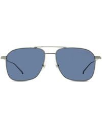 Montblanc - Lunettes De Soleil Navigator À Monture Pilote - Lyst