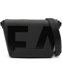 Emporio Armani - Wasserabweisende Tasche mit Logo-Print - Lyst