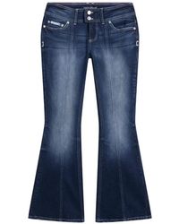 Juicy Couture - Jean Évasé À Broderies - Lyst