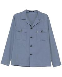 Tagliatore - Barrow Patch-Pocket Shirt Jacket - Lyst
