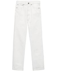 Prada - Old Denim Jeans Met Vijf Zakken - Lyst