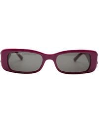 Balenciaga - Dynasty Rectangle Sunglasses - Lyst