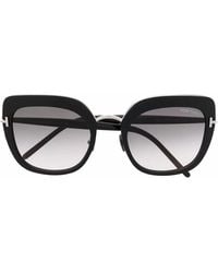 Tom Ford - Oversized Cat-Eye Frame Sunglasses - Lyst