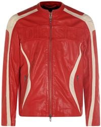 DIESEL - Adam Biker Jacket - Lyst