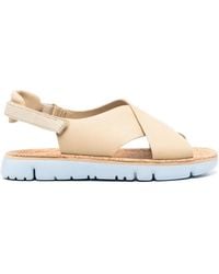 Camper - Oruga Crossover-Strap Sandals - Lyst