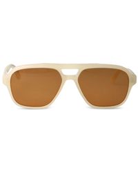 Retrosuperfuture - Occhiali Da Sole Maneval Stile Pilota - Lyst
