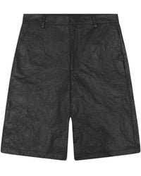 HELIOT EMIL - Bermudas Armada con efecto arrugado - Lyst