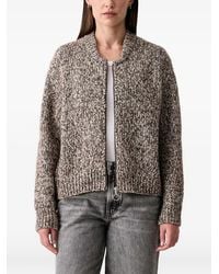 Marc O' Polo - Chunky-Knit Zip-Up Cardigan - Lyst