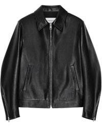 Givenchy - Classic-Collar Leather Jacket - Lyst