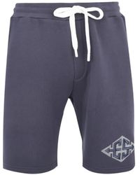 Exit Society - Xxx Logo-Print Drawstring Shorts - Lyst