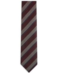 ZEGNA - Patterned Silk Tie - Lyst