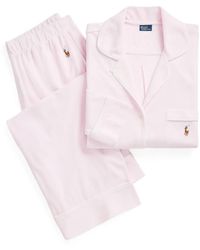 Polo Ralph Lauren - Cotton Blend Pyjama Set - Lyst