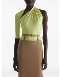 Mugler - Camiseta Drapeada - Lyst