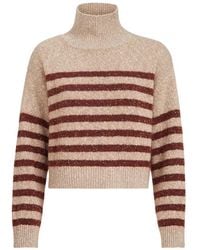 Brunello Cucinelli - Wool And Cashemre Turtleneck Jumper - Lyst