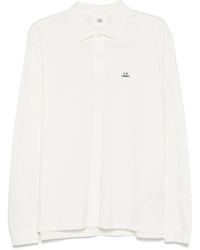 C.P. Company - Logo-Patch Polo Shirt - Lyst