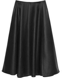 MSGM - Midi-Plooirok - Lyst
