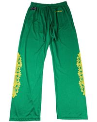 Chrome Hearts - Logo-Print Mesh Track Pants - Lyst