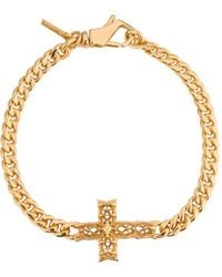 Emanuele Bicocchi - Notre-Dame Cross-Detail Bracelet - Lyst