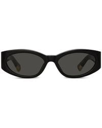 Jacquemus - Ovalo Oval-Frame Sunglasses - Lyst