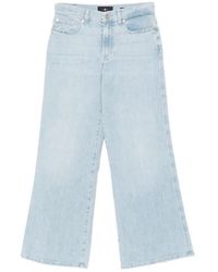 7 For All Mankind - Lotta Ankle Belt-Loops Jeans - Lyst