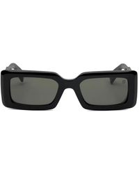 Balmain - Anthem-I Rectangle-Frame Sunglasses - Lyst