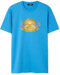 Versace - T-Shirt Crystal Dive - Lyst