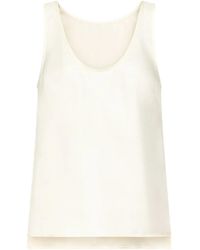 Loulou de Saison - Gaby Scoop-Neck Sleeveless Top - Lyst