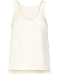 Loulou de Saison - Gaby Scoop-Neck Sleeveless Top - Lyst