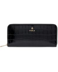 Furla - Veste Camelia À Fermeture Zippée Ronde - Lyst