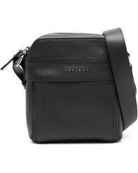 Orciani - Mini Micron Leather Messenger Bag - Lyst