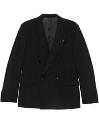 Lardini - Double-Breasted Peak-Lapel Blazer - Lyst