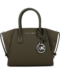 Michael Kors - Extra-Small Avril Suede-Panelled Tote Bag - Lyst
