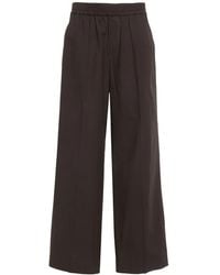 P.A.R.O.S.H. - P.A.R.O..H. Pressed-Crease Straight Trousers - Lyst