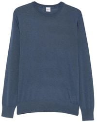 Aspesi - Round-Neck Wool Sweater - Lyst