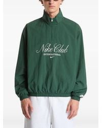 Nike - Club Logo-Embroidered Jacket - Lyst