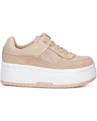Guess - Sneakers Con Suola Rialzata E Lacci - Lyst