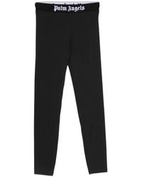 Palm Angels - Logo-Waistband Leggings - Lyst