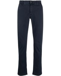 Jacob Cohen - Low-Rise Straight-Leg Trousers - Lyst