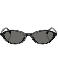 Emporio Armani - Oval-Shape Sunglasses - Lyst