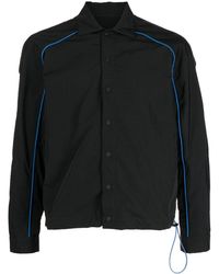 Unravel Project - Rear-logo Print Shirt Jacket - Lyst